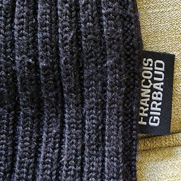 MARITHE & FRANCOIS GIRBAUD - AUTHENTIC AND VINTAGE GIRBAUD BLACK ARMY SWEATER - Picture 7 of 7